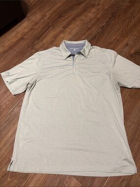 The Southern Shirt Company Men's Sage Green Performance Polo